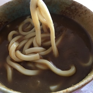 簡単リメイク 残りのカレーでカレーうどん